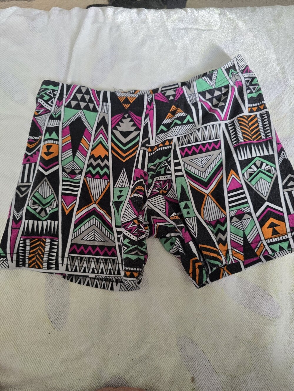 Aztec Print Shorts